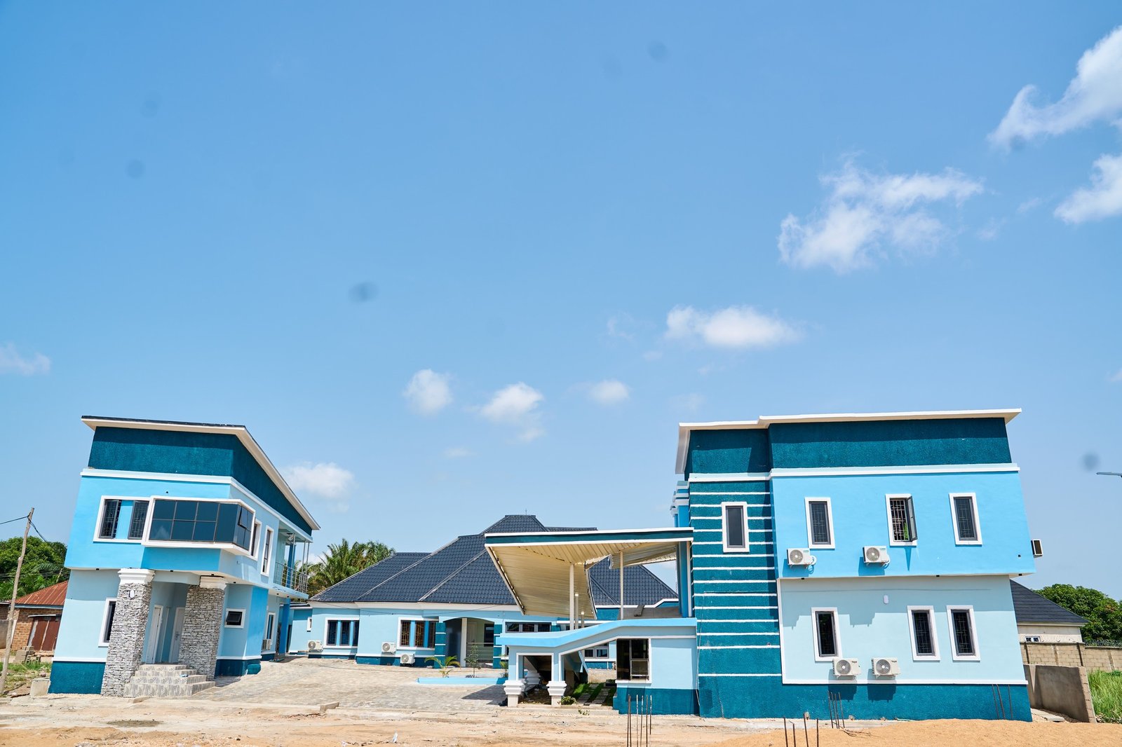 Hospital building display